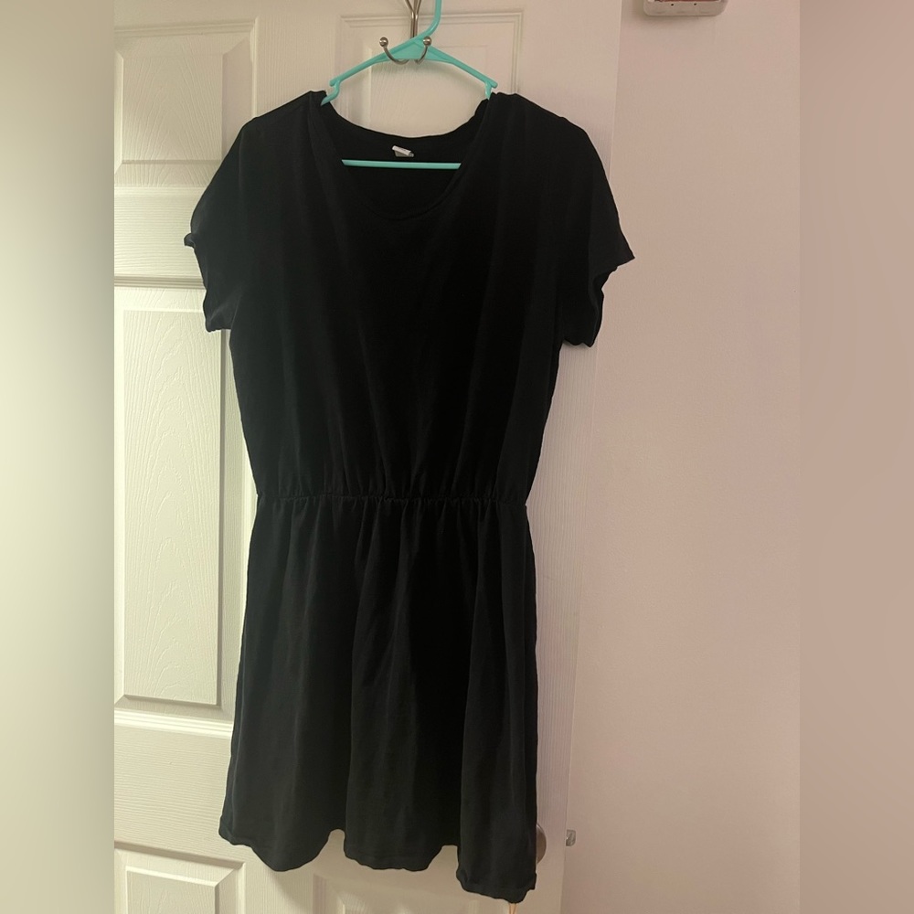 Large Black Dress